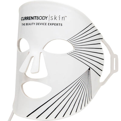CurrentBody Skin LED Light Therapy Mask + CurrentBody Skin Hydrogel Mask (3 Pack)