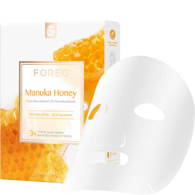 2 FREE FOREO Sheet Manuka Honey Masks worth £18.99